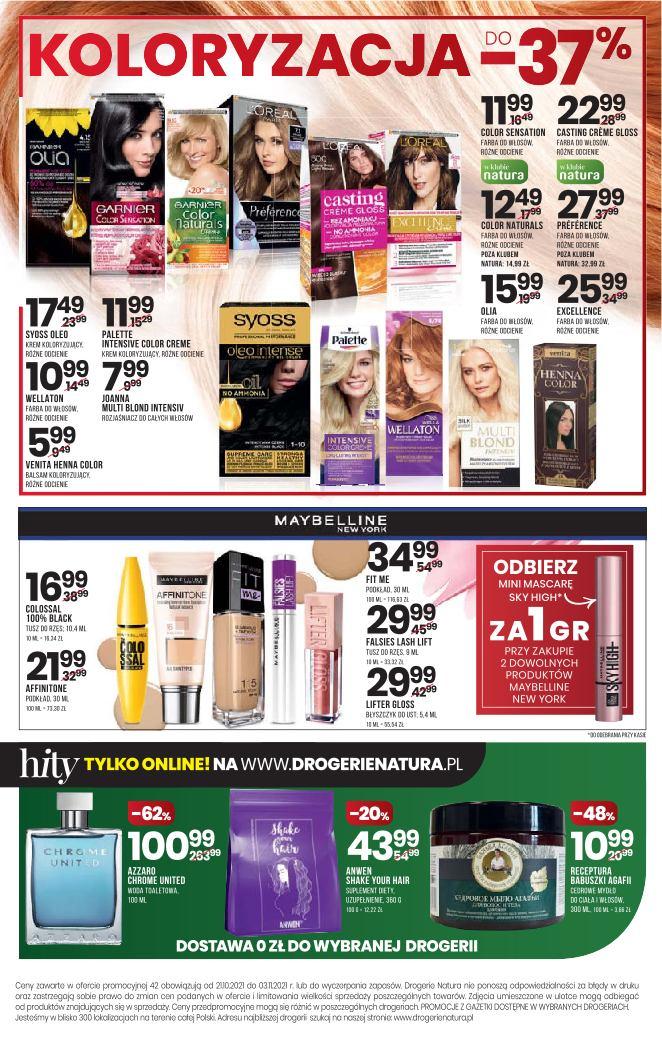 Gazetka promocyjna Drogerie Natura str. 20