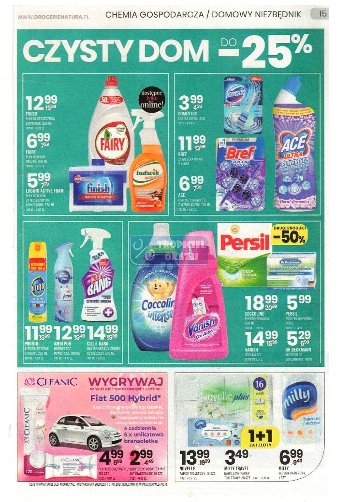 Gazetka promocyjna Drogerie Natura str. 15