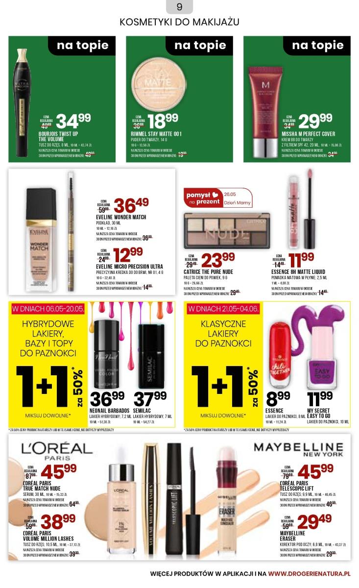 Gazetka promocyjna Drogerie Natura str. 9
