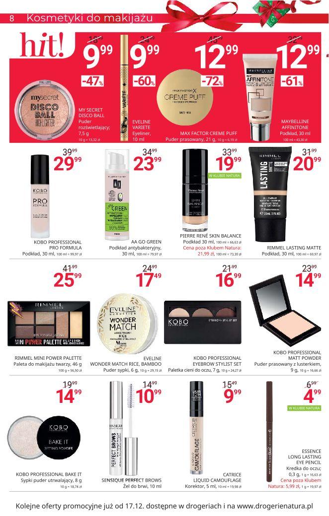 Gazetka promocyjna Drogerie Natura str. 8