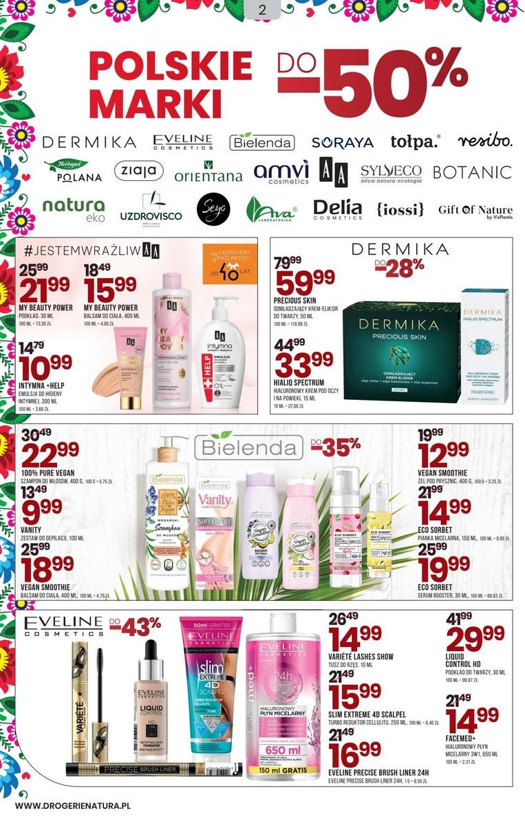 Gazetka promocyjna Drogerie Natura str. 2