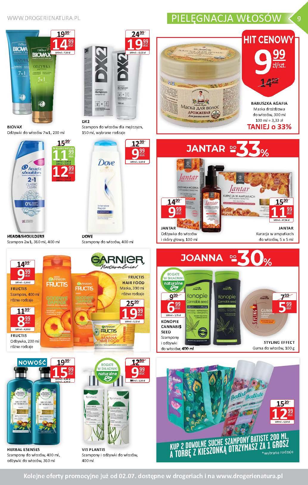 Gazetka promocyjna Drogerie Natura str. 9