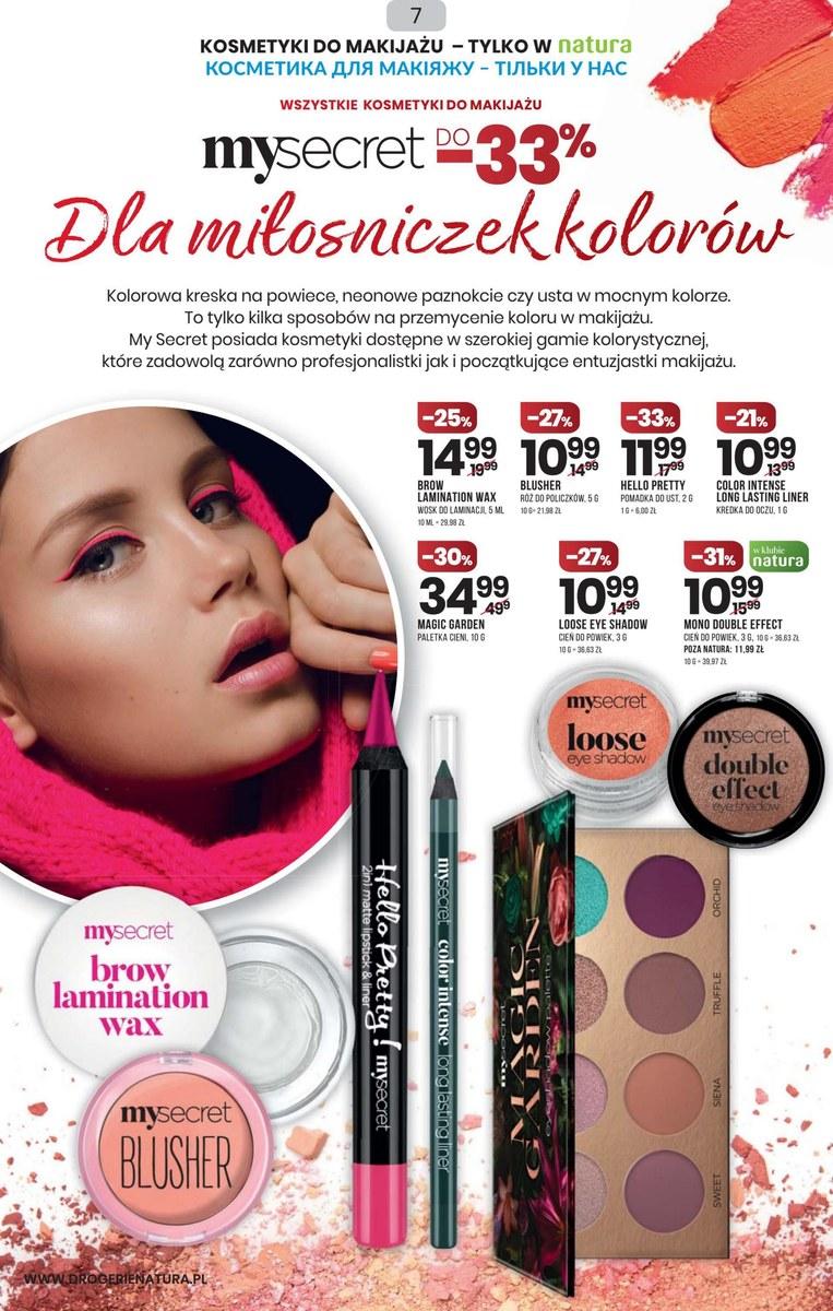 Gazetka promocyjna Drogerie Natura str. 7