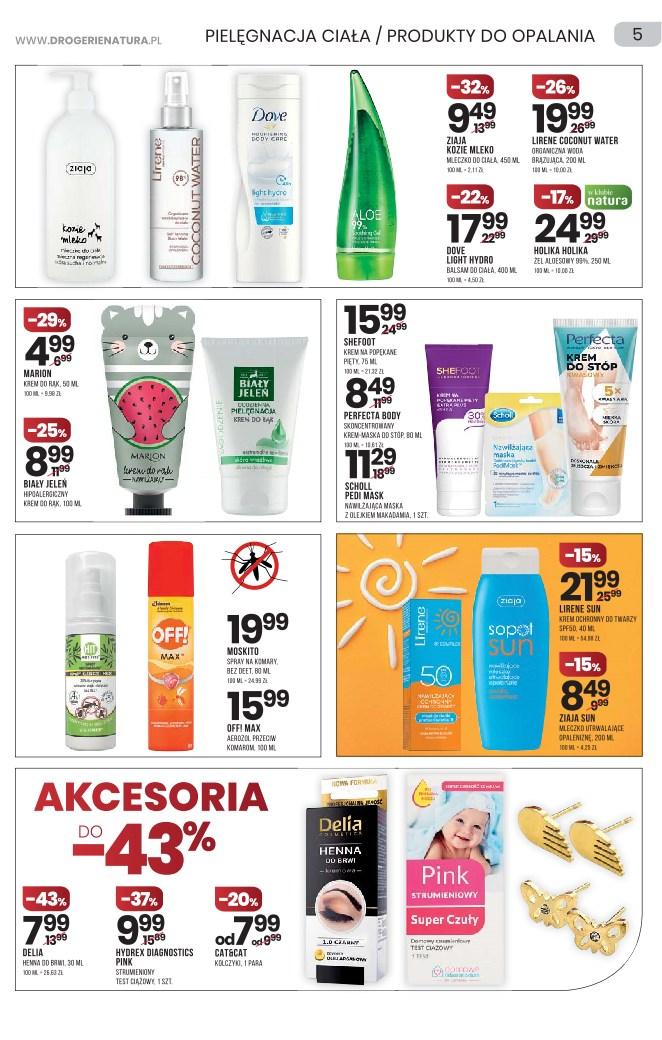 Gazetka promocyjna Drogerie Natura str. 5