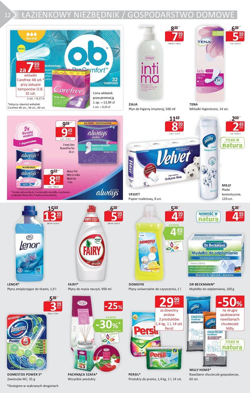 Gazetka promocyjna Drogerie Natura str. 12