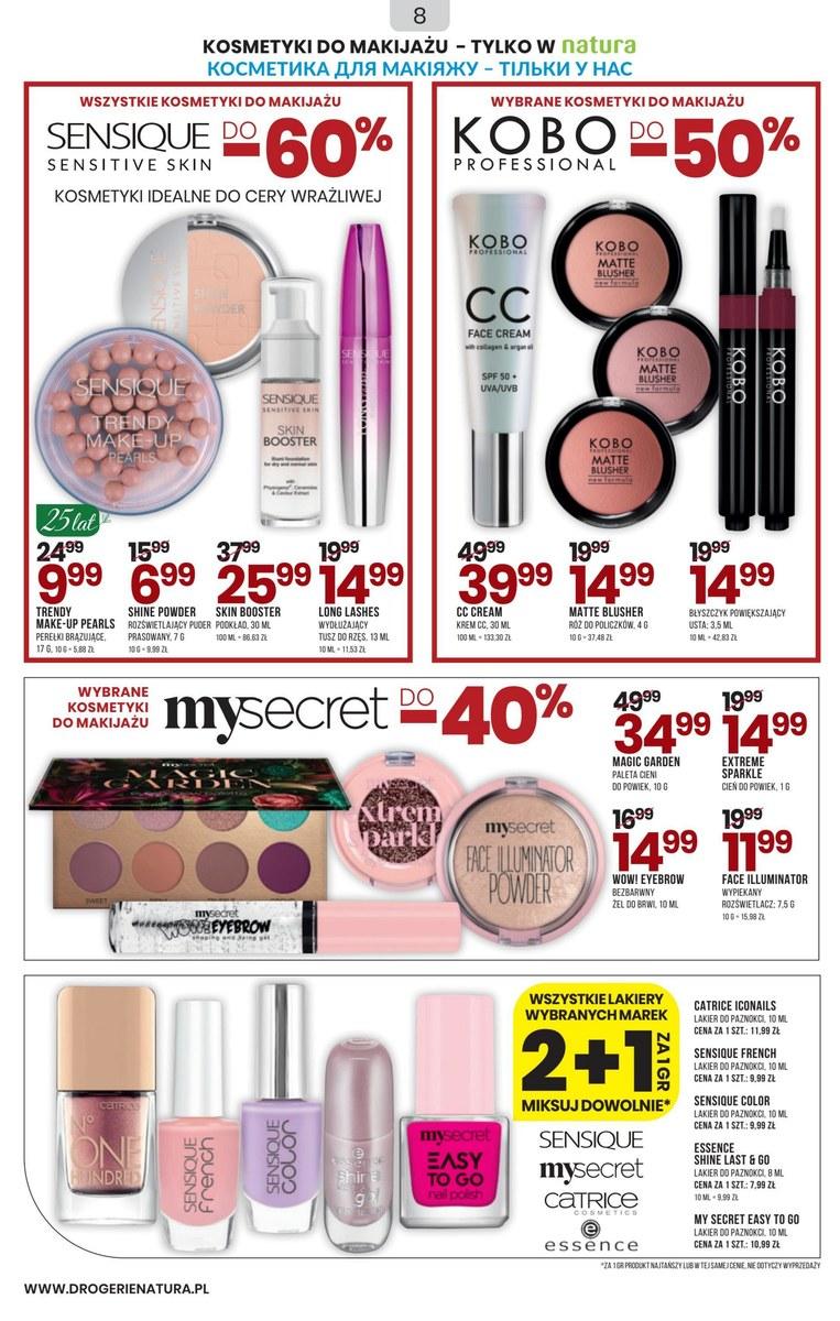 Gazetka promocyjna Drogerie Natura str. 8
