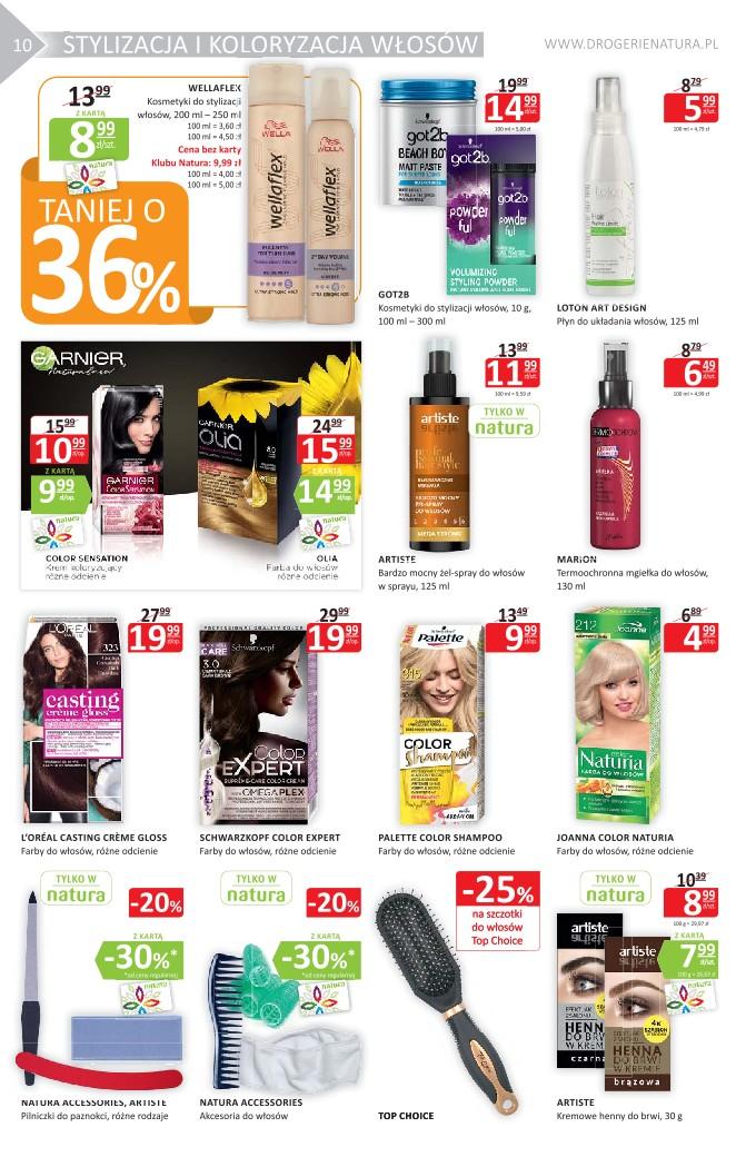 Gazetka promocyjna Drogerie Natura str. 10