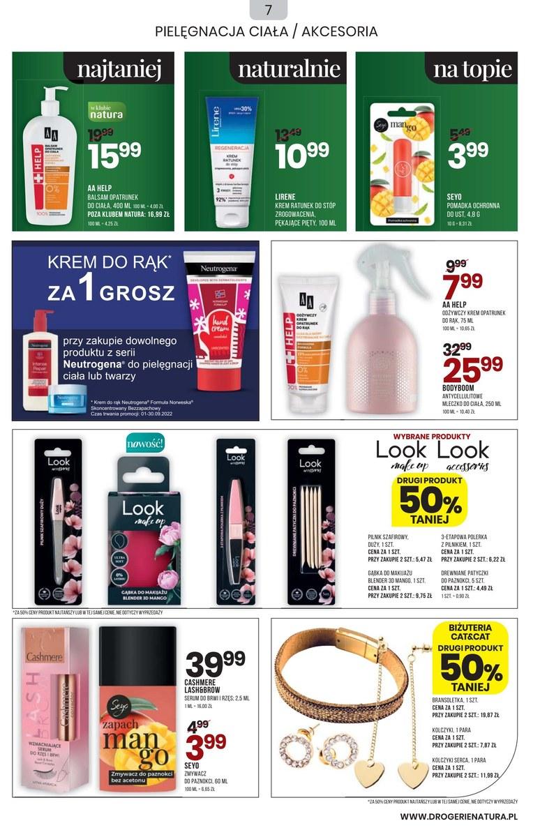 Gazetka promocyjna Drogerie Natura str. 7