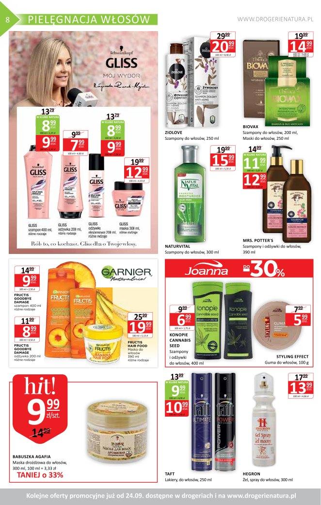 Gazetka promocyjna Drogerie Natura str. 8