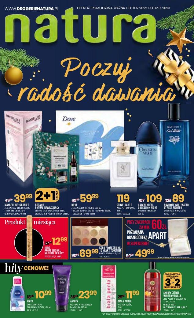 Gazetka promocyjna Drogerie Natura str. 1