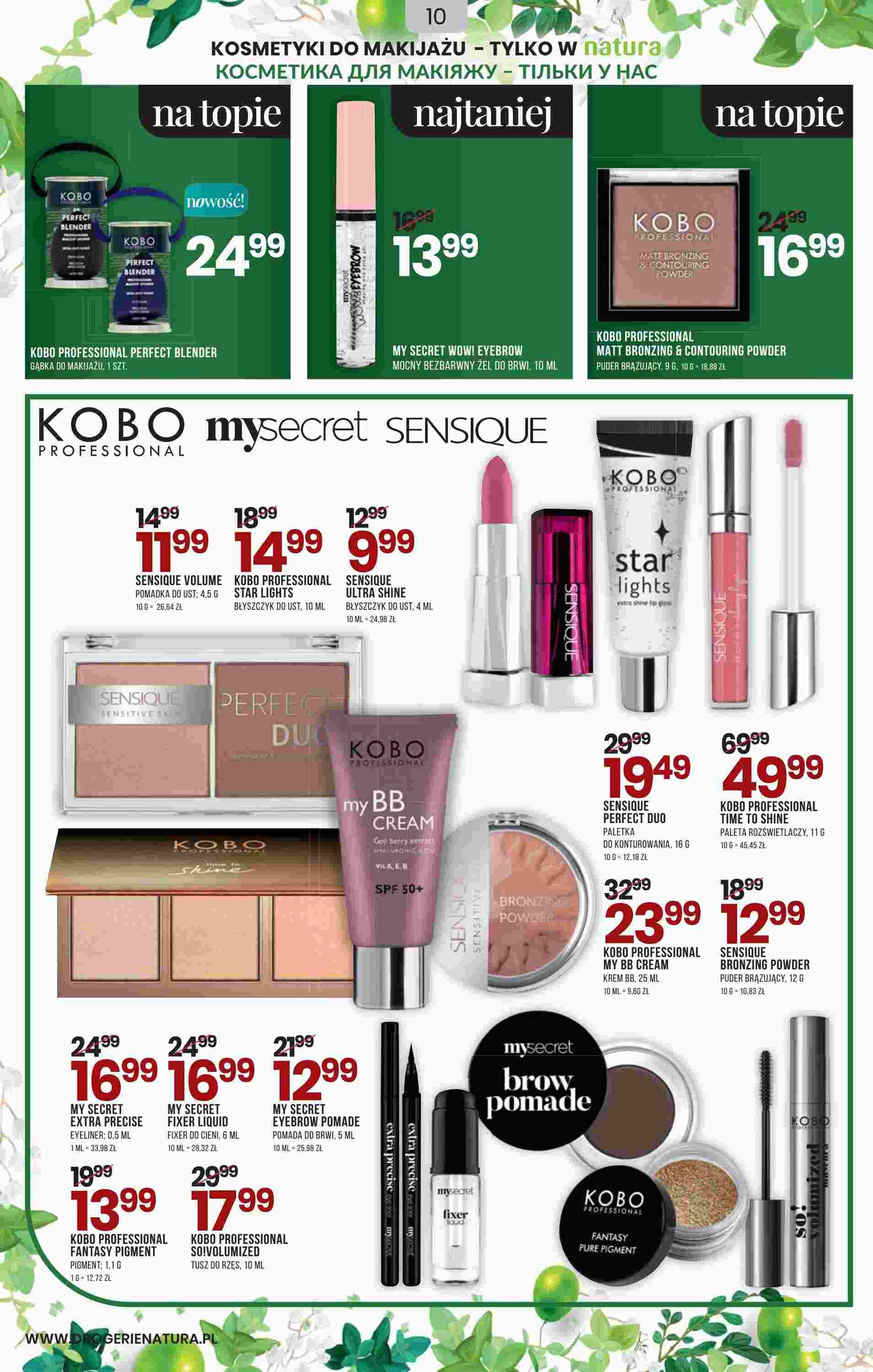 Gazetka promocyjna Drogerie Natura str. 10