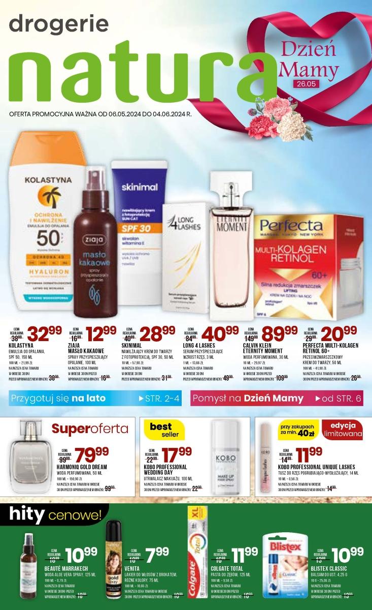 Gazetka promocyjna Drogerie Natura str. 1