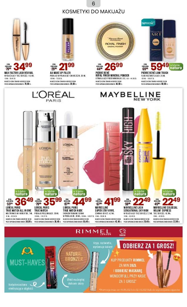 Gazetka promocyjna Drogerie Natura str. 6