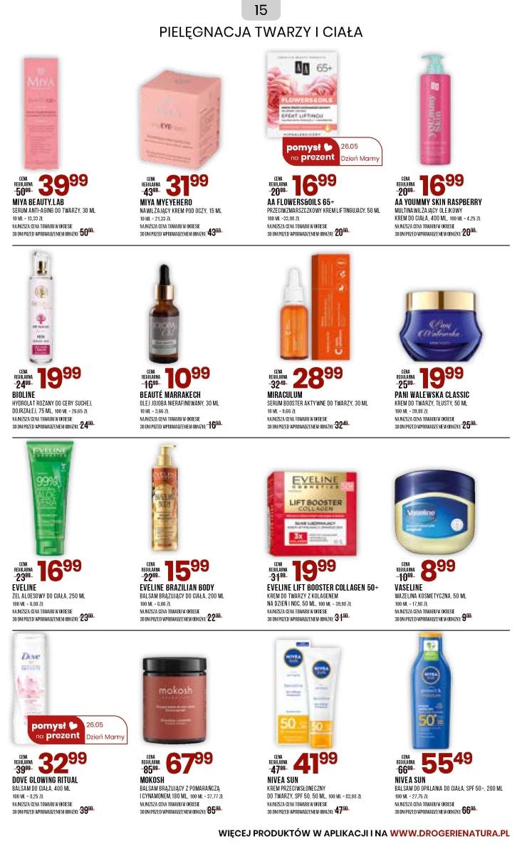 Gazetka promocyjna Drogerie Natura str. 15