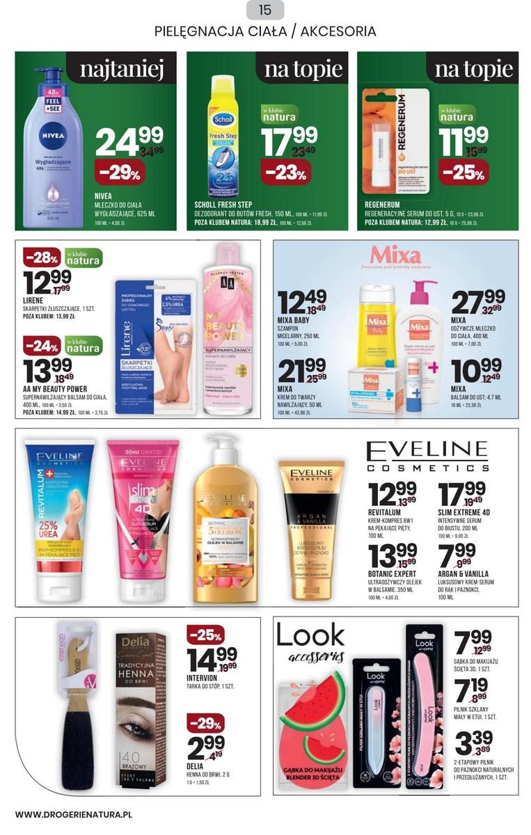 Gazetka promocyjna Drogerie Natura str. 15