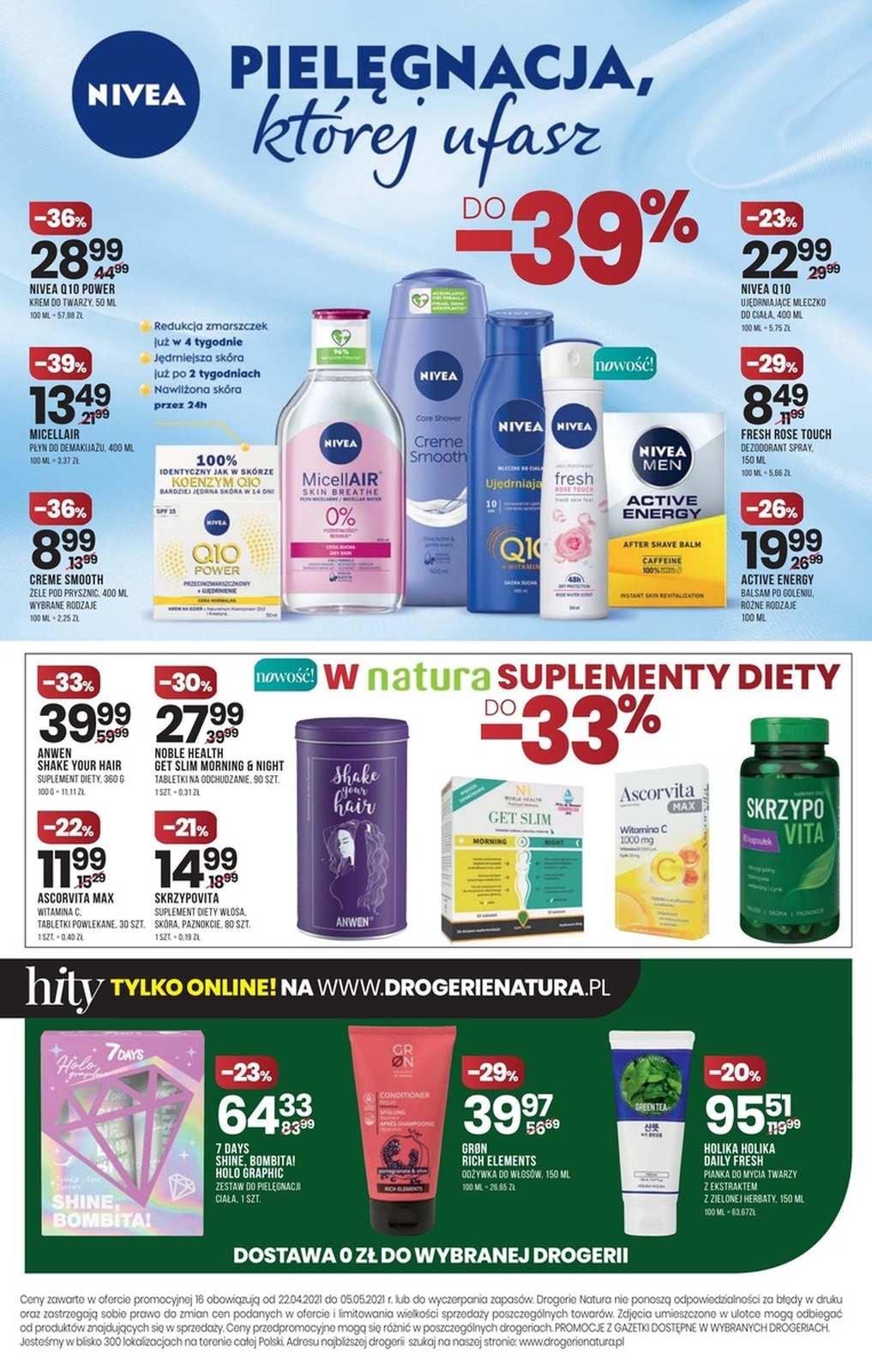 Gazetka promocyjna Drogerie Natura str. 16