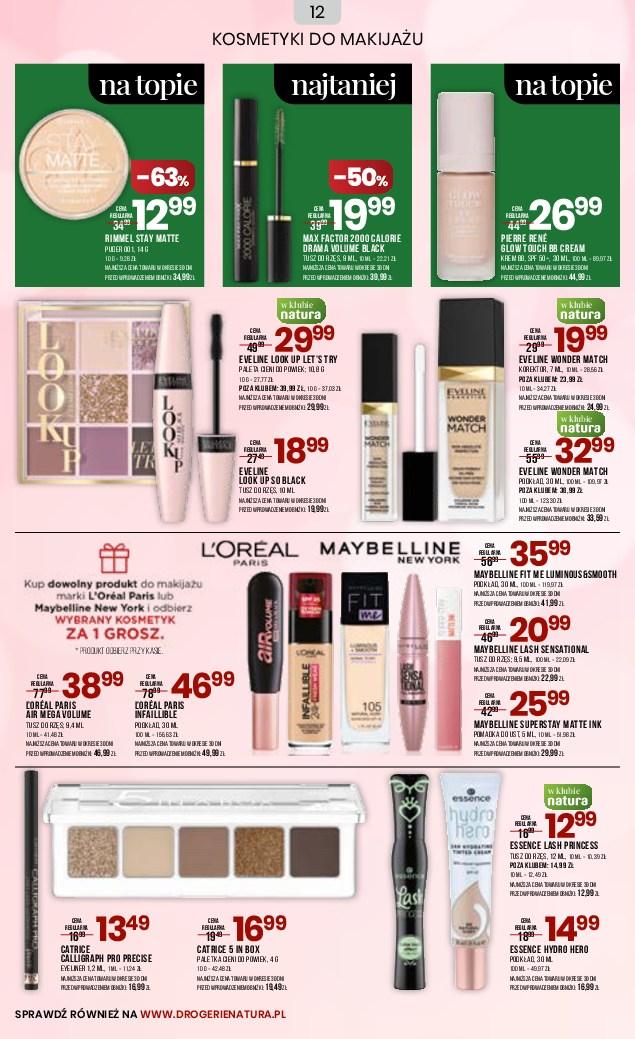 Gazetka promocyjna Drogerie Natura str. 12