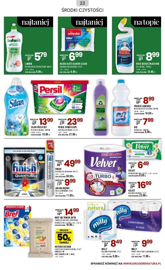 Gazetka promocyjna Drogerie Natura str. 23