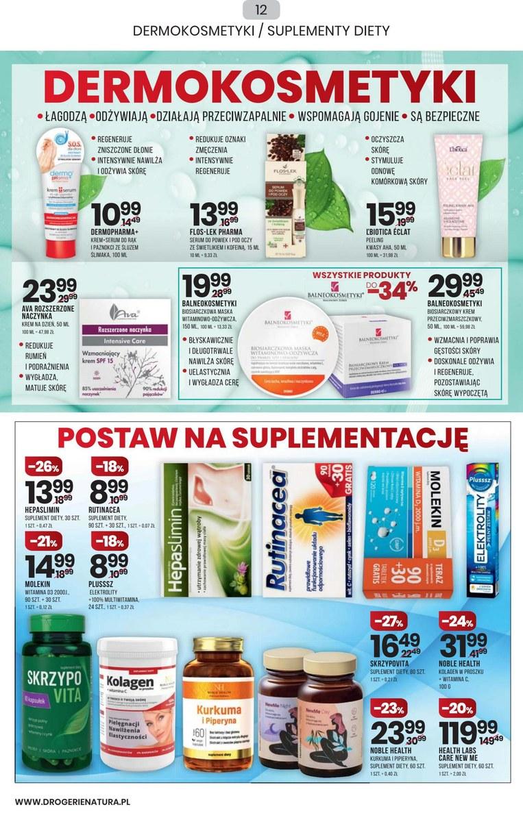 Gazetka promocyjna Drogerie Natura str. 12