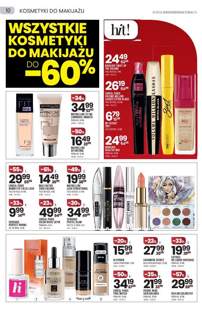 Gazetka promocyjna Drogerie Natura str. 10