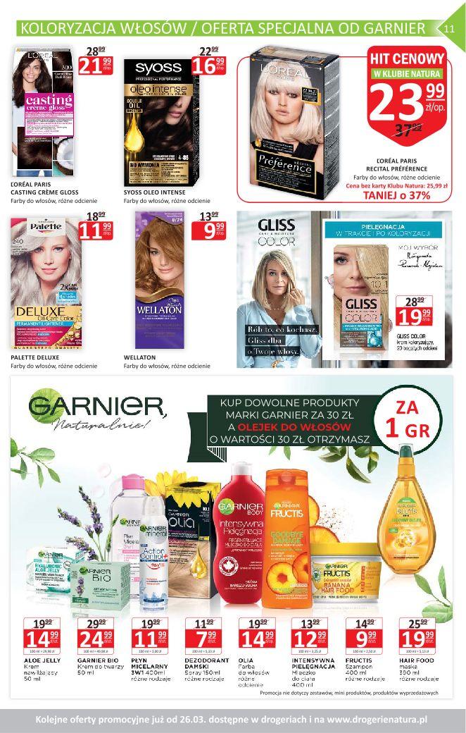 Gazetka promocyjna Drogerie Natura str. 11