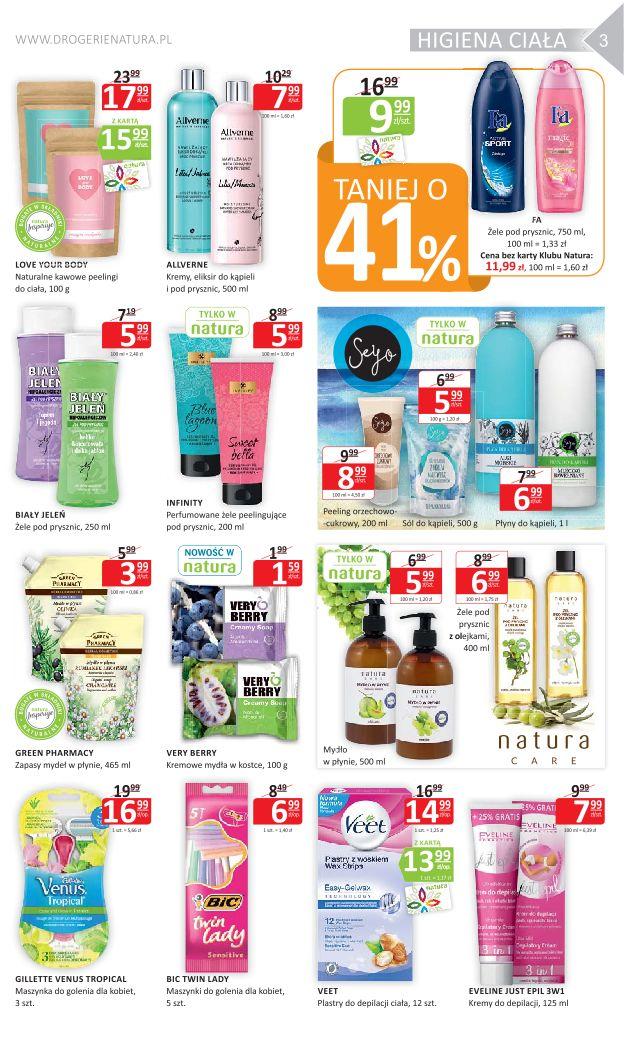 Gazetka promocyjna Drogerie Natura str. 3