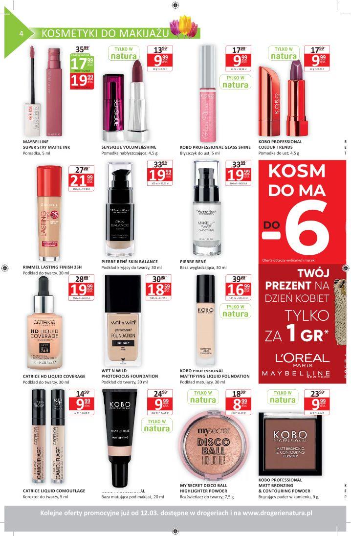 Gazetka promocyjna Drogerie Natura str. 4