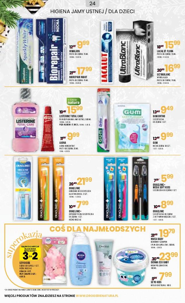 Gazetka promocyjna Drogerie Natura str. 24