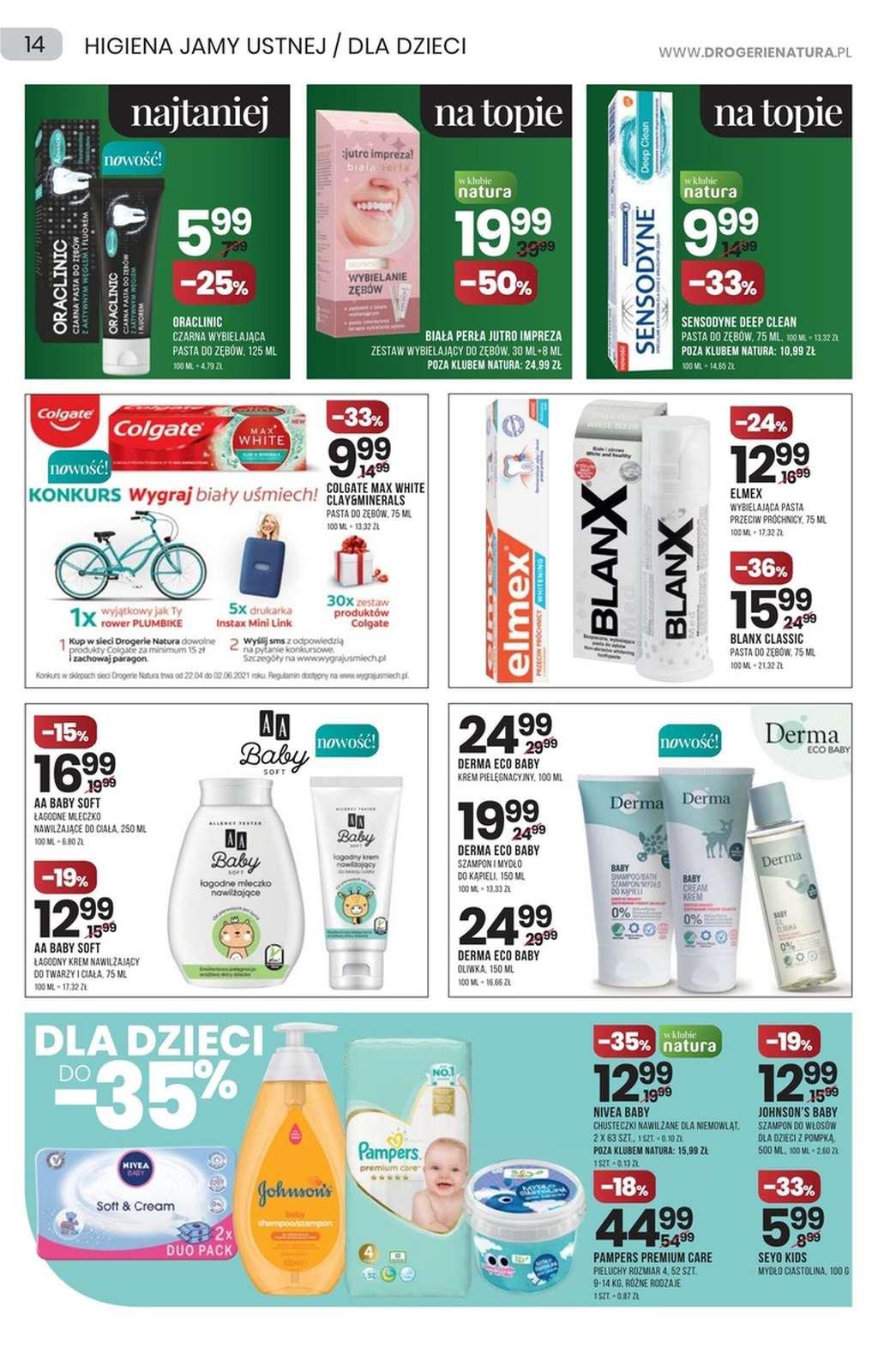 Gazetka promocyjna Drogerie Natura str. 14