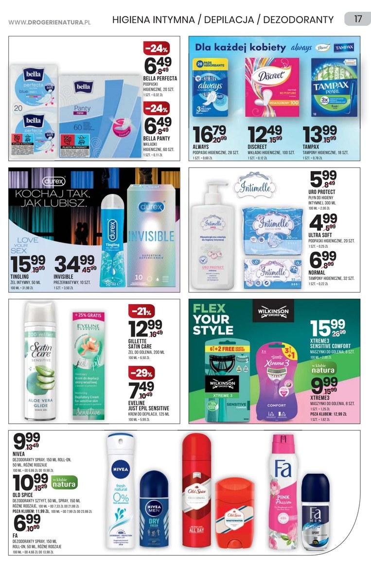 Gazetka promocyjna Drogerie Natura str. 17