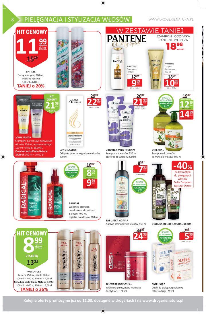 Gazetka promocyjna Drogerie Natura str. 8