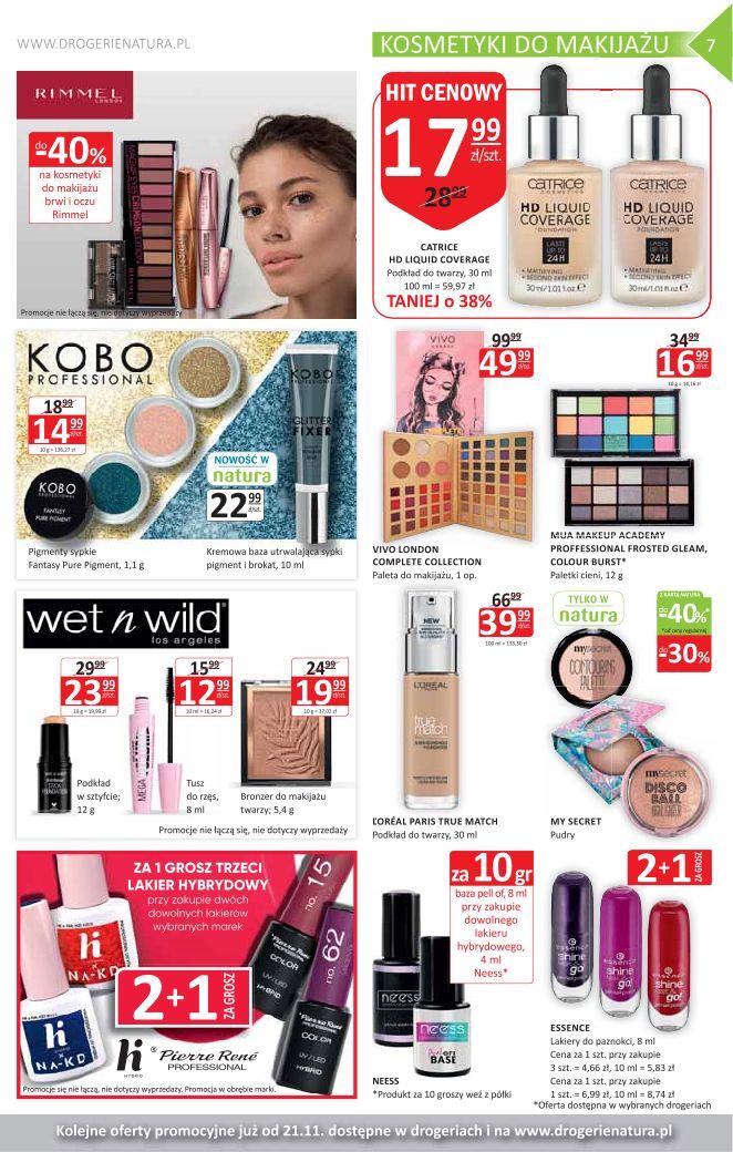 Gazetka promocyjna Drogerie Natura str. 7