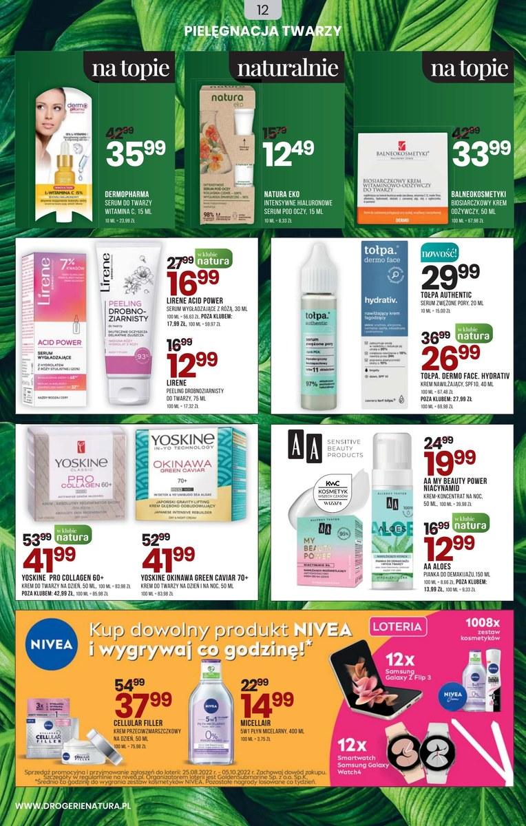Gazetka promocyjna Drogerie Natura str. 12