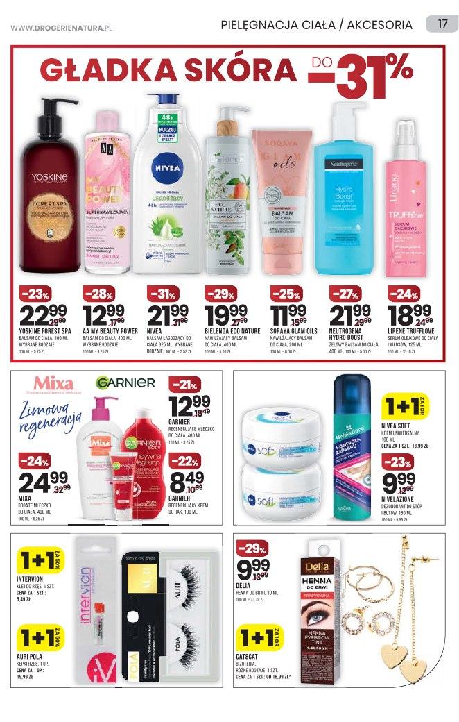 Gazetka promocyjna Drogerie Natura str. 17