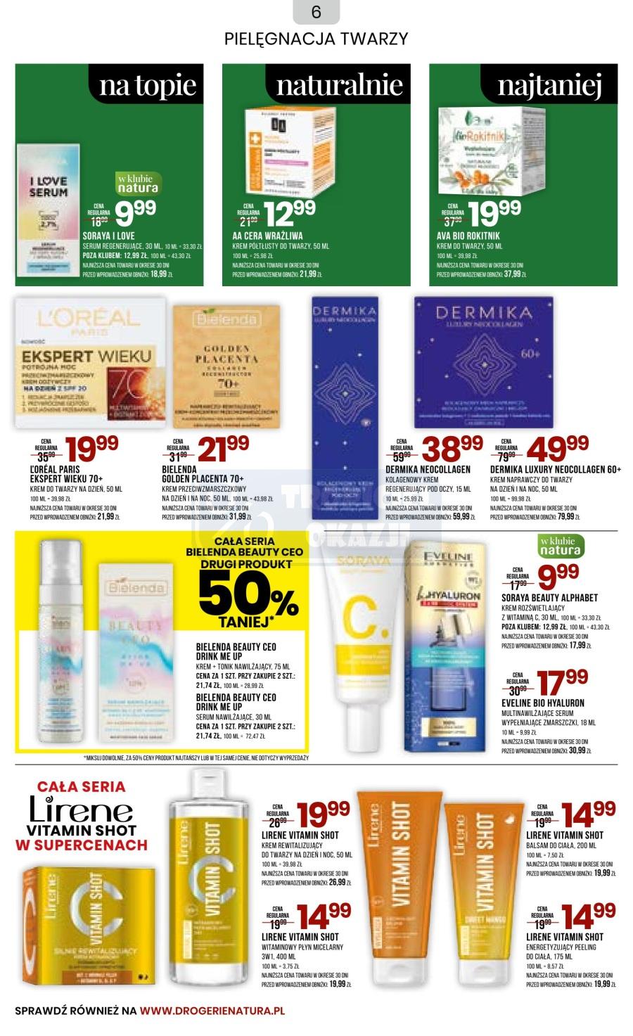 Gazetka promocyjna Drogerie Natura str. 6