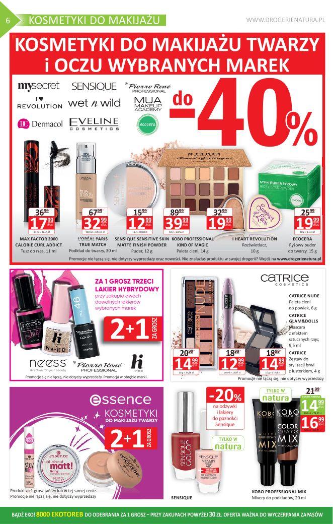 Gazetka promocyjna Drogerie Natura str. 6