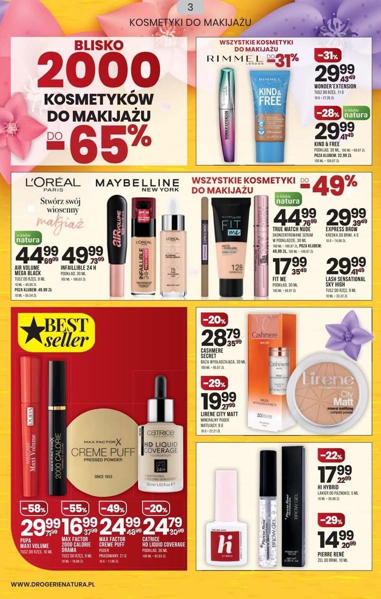 Gazetka promocyjna Drogerie Natura str. 3