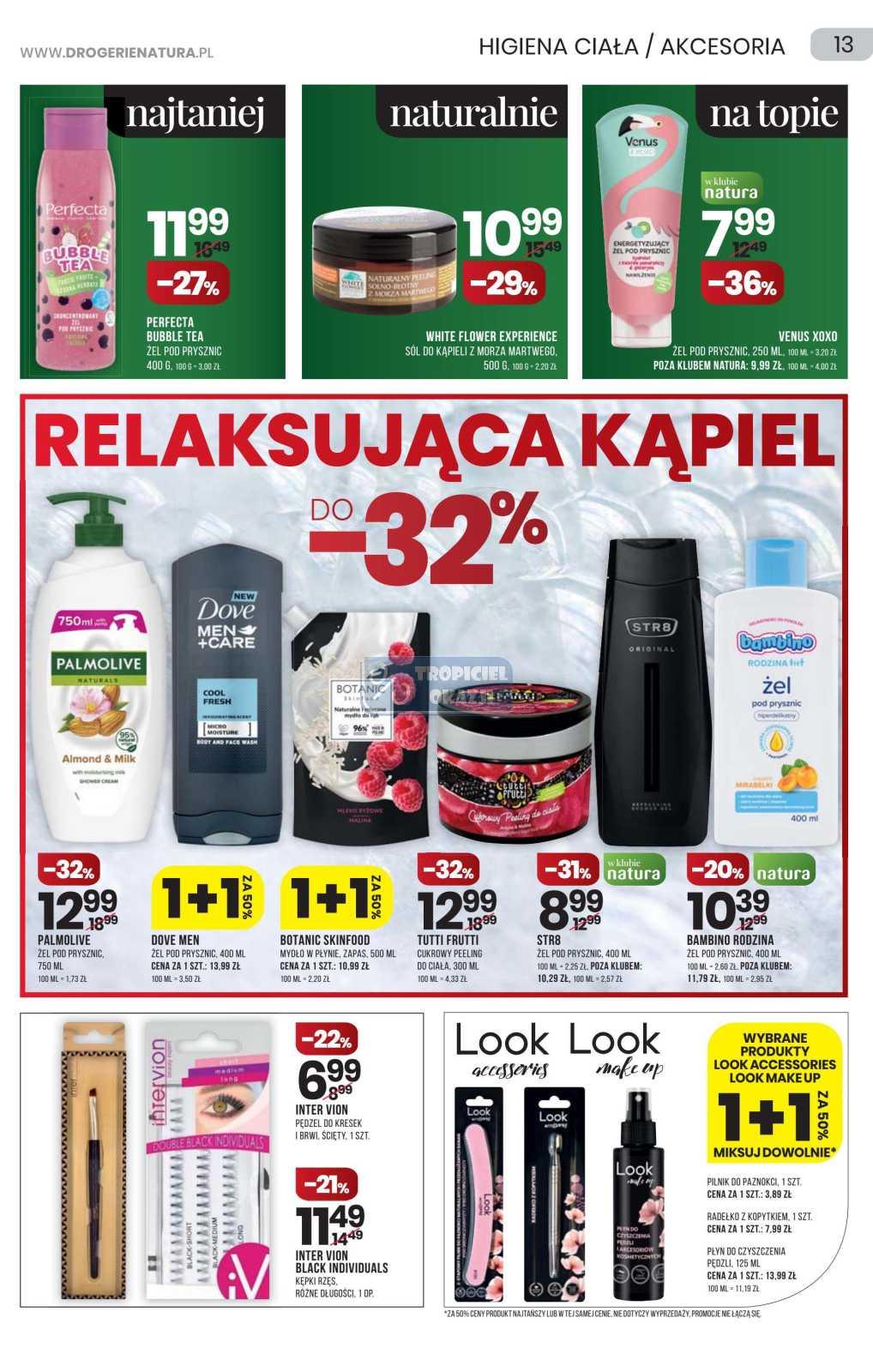 Gazetka promocyjna Drogerie Natura str. 13