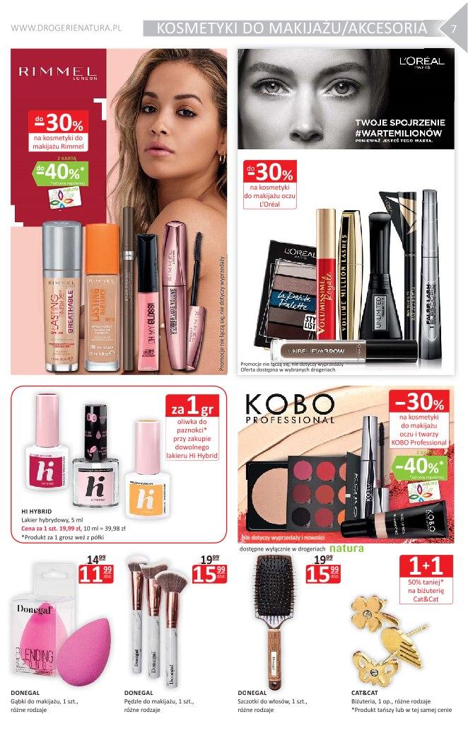 Gazetka promocyjna Drogerie Natura str. 7