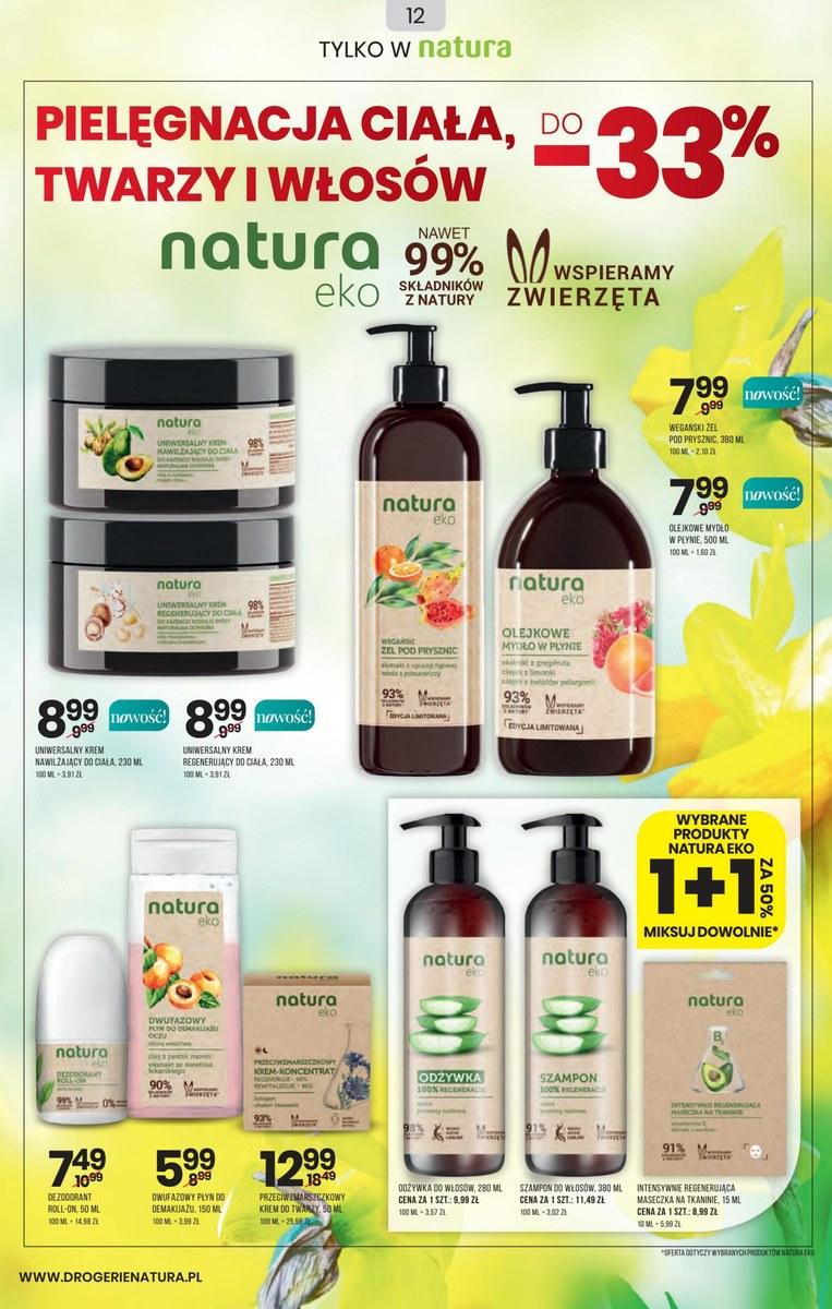 Gazetka promocyjna Drogerie Natura str. 12