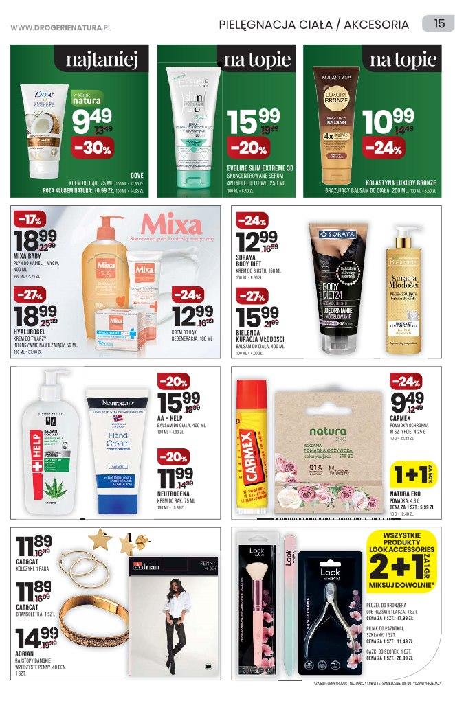 Gazetka promocyjna Drogerie Natura str. 15