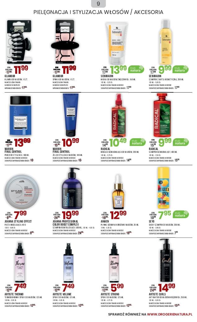 Gazetka promocyjna Drogerie Natura str. 9
