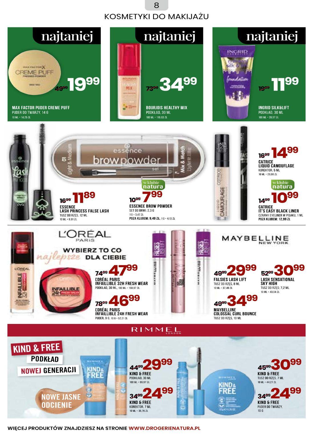 Gazetka promocyjna Drogerie Natura str. 8