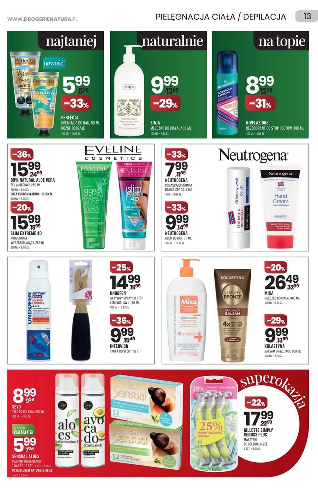 Gazetka promocyjna Drogerie Natura str. 13