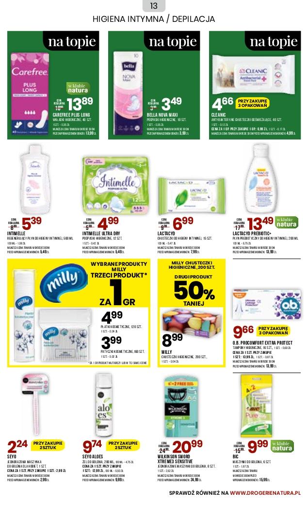 Gazetka promocyjna Drogerie Natura str. 13