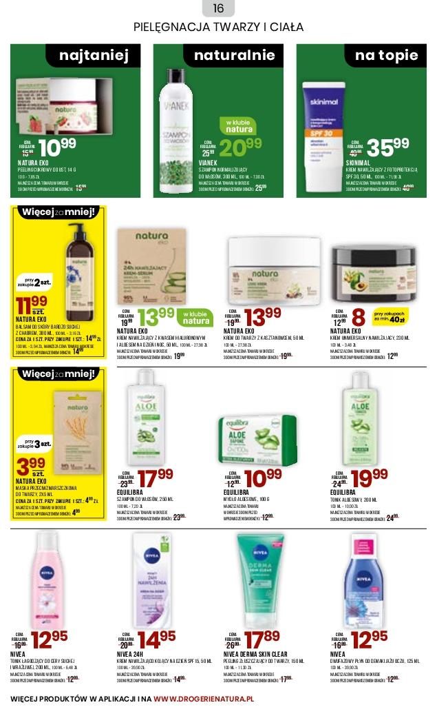 Gazetka promocyjna Drogerie Natura str. 16