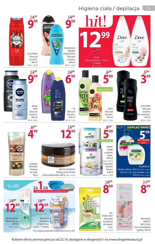 Gazetka promocyjna Drogerie Natura str. 13