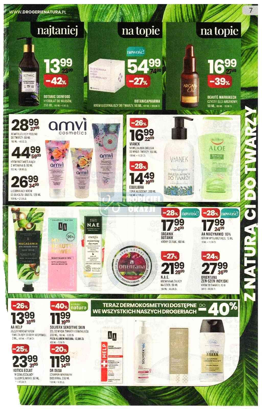 Gazetka promocyjna Drogerie Natura str. 7