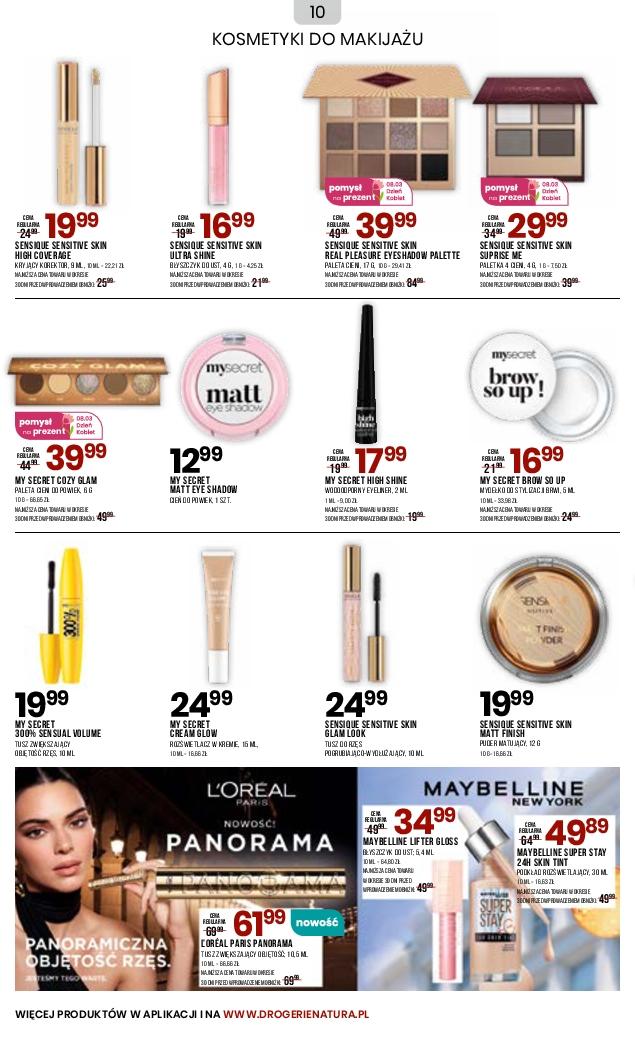 Gazetka promocyjna Drogerie Natura str. 10