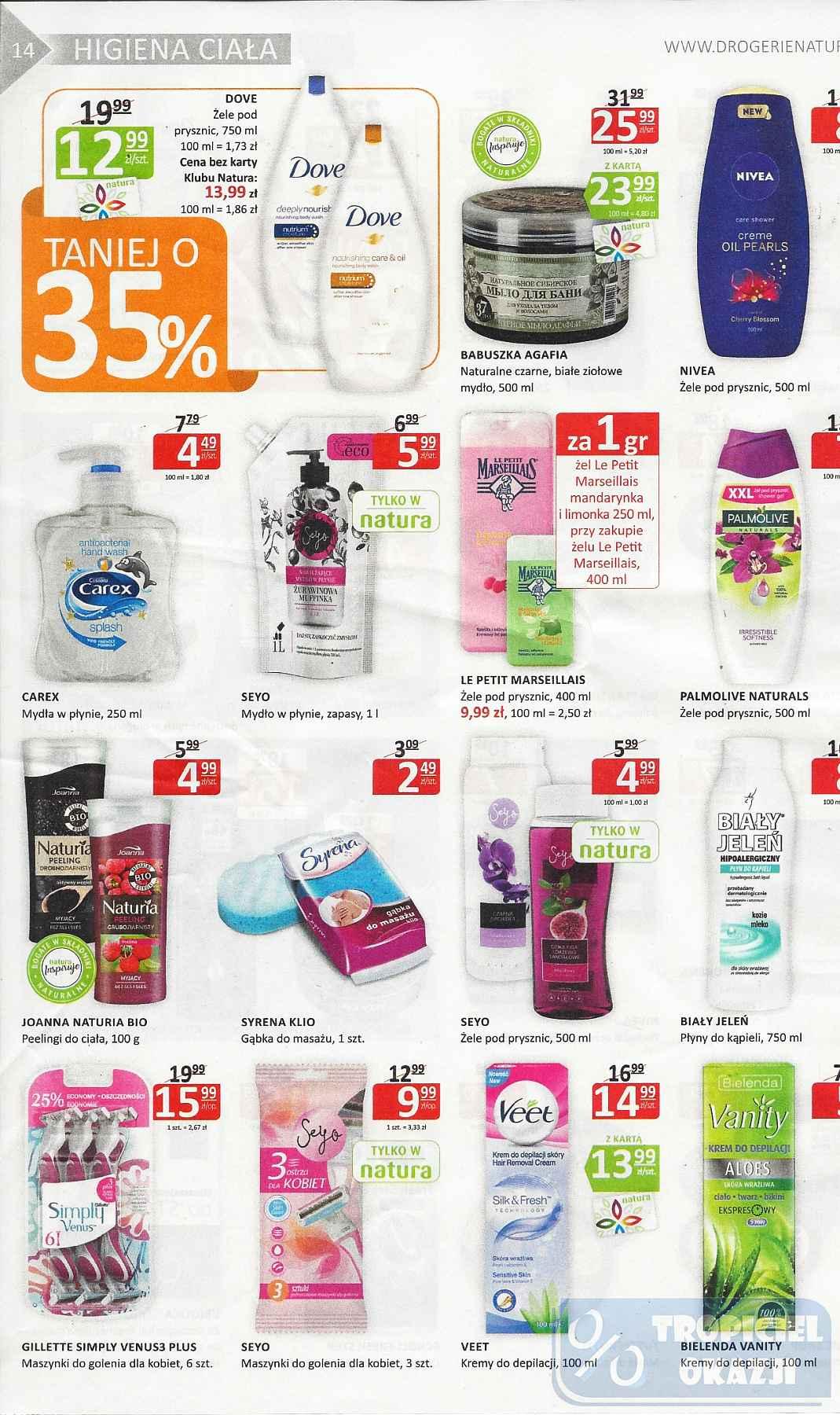 Gazetka promocyjna Drogerie Natura str. 14
